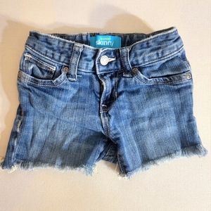 Old Navy Skinny Cut-Off Denim Jean Shorts 6